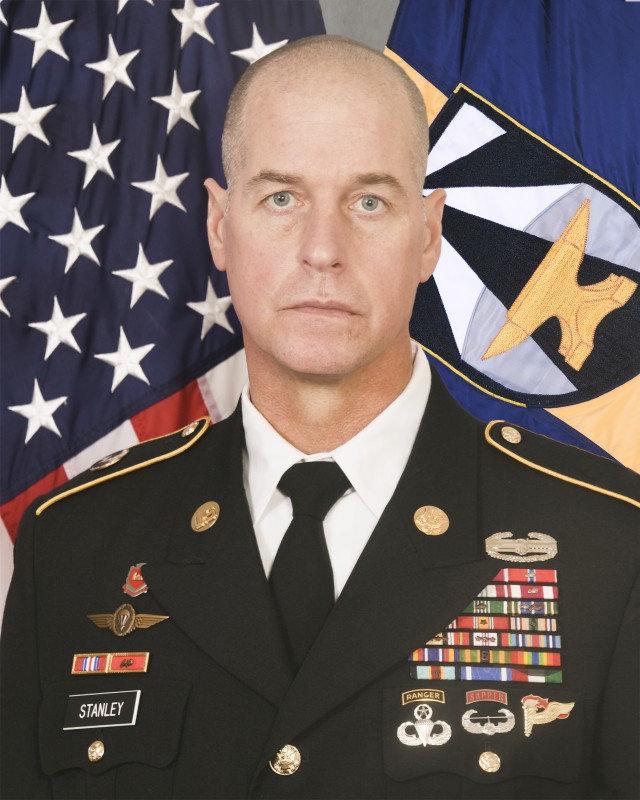 Command Sgt. Maj. Jon R. Stanley, U.S. Army Combat Capabilities Development Command