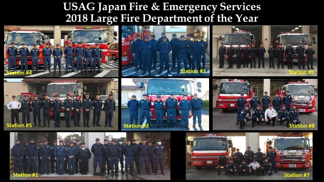 USAG Japan fire department named best large department in Pacific