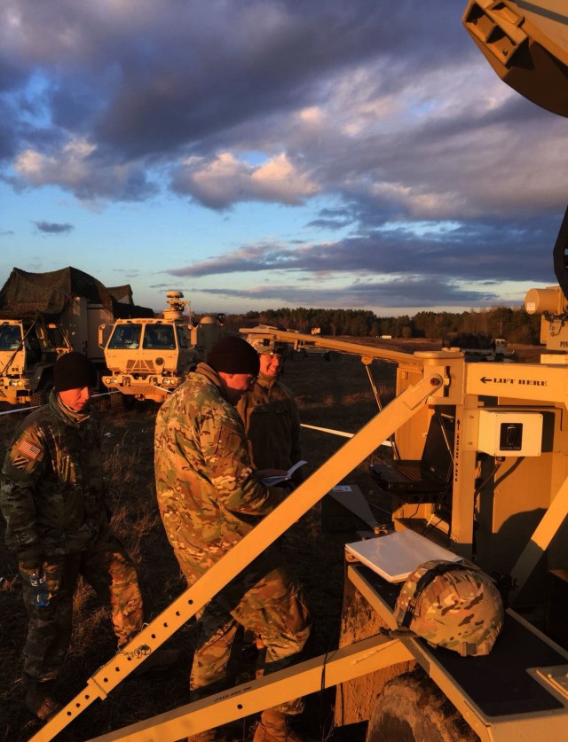Mission Command Element Command Post Field Training Exercise