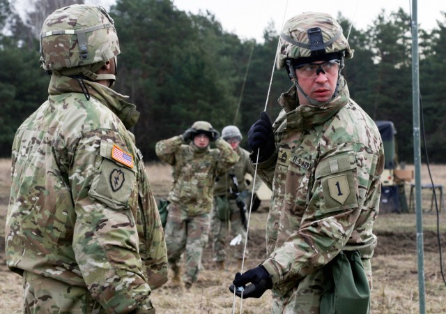 Mission Command Element Command Post Field Training Exercise