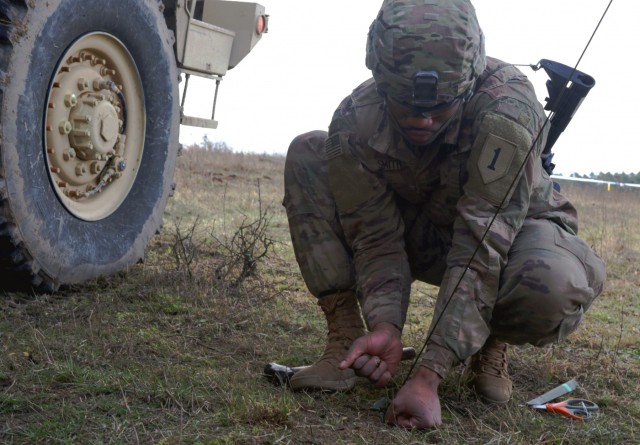 Mission Command Element Command Post Field Training Exercise