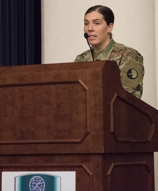 Headquarters and Headquarters Detachment, 1st Information Operations Battalion, welcomes new commander