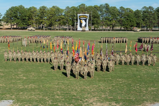 101st Airborne Division Change of Command