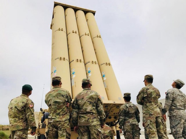 E-3 ADA (THAAD) and Task Force Talon partner with University of Guam Army ROTC