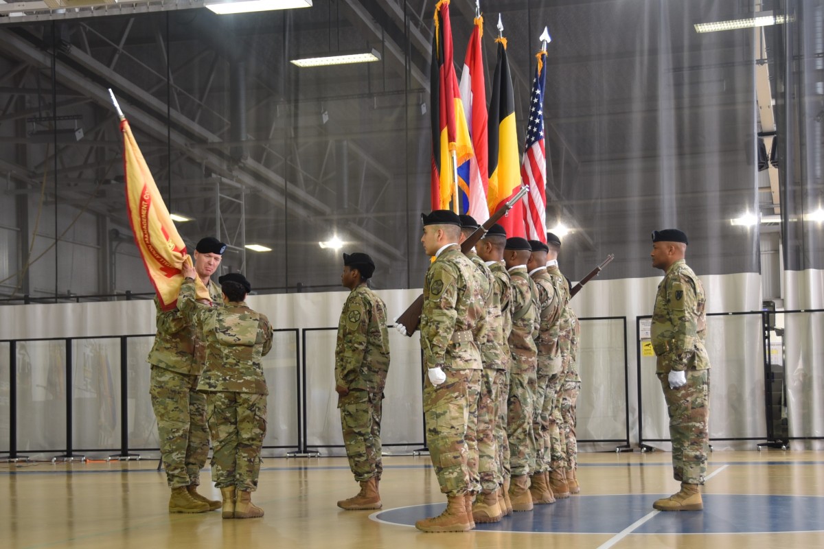 CSM Samara L. Pitre relinquishes responsibility of USAG Benelux ...