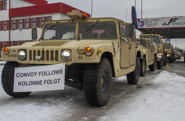 Devil Brigade on the move in Europe