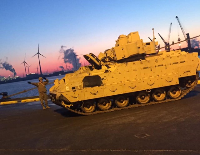 Devil Brigade on the move in Europe