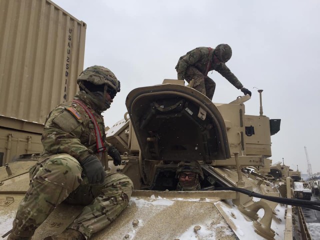 Devil Brigade on the move in Europe