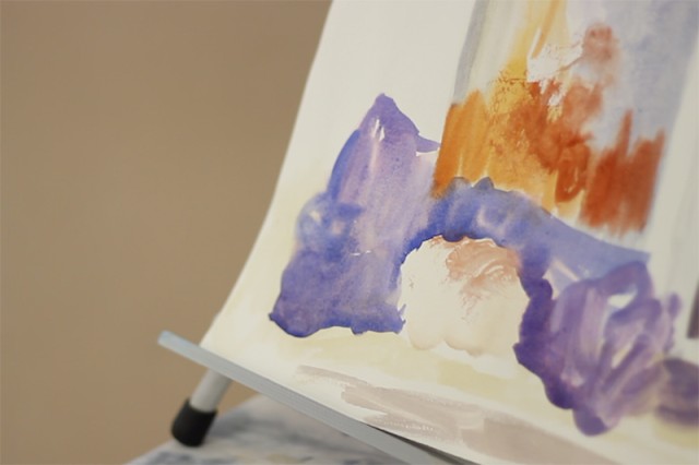 Community members decompress with Resiliency Through Art Program
