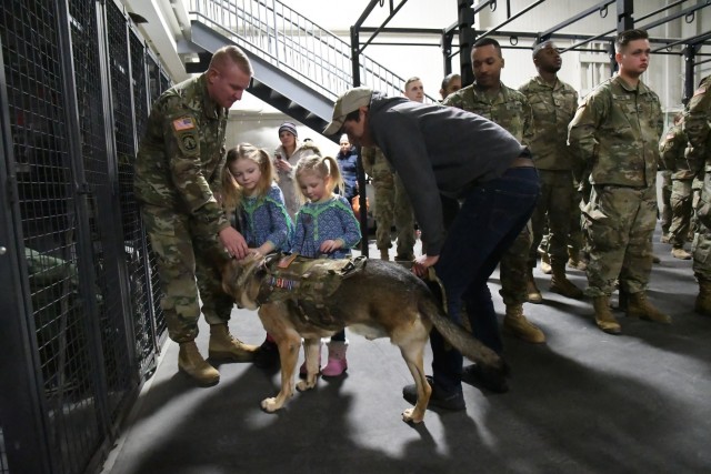 Journey continues for Fort Drum military working dog handler, injured during deployment