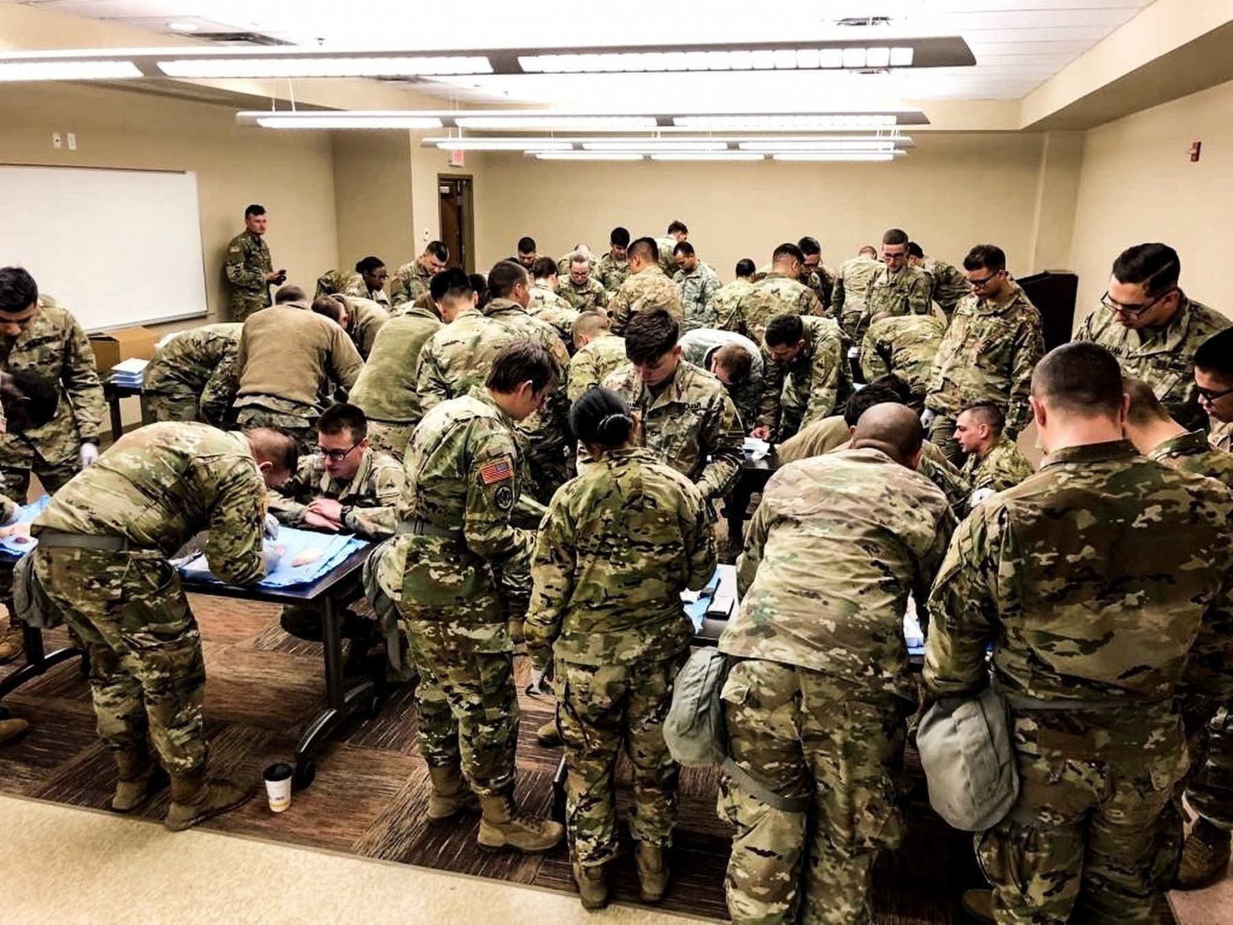 Bulldogs engage in battle-focused medical training | Article | The