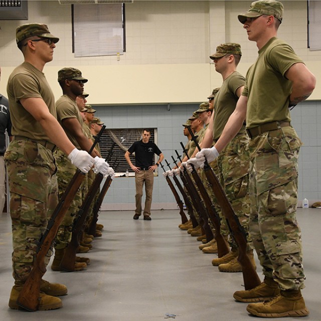 National Guard holds funeral honors training in New Orleans