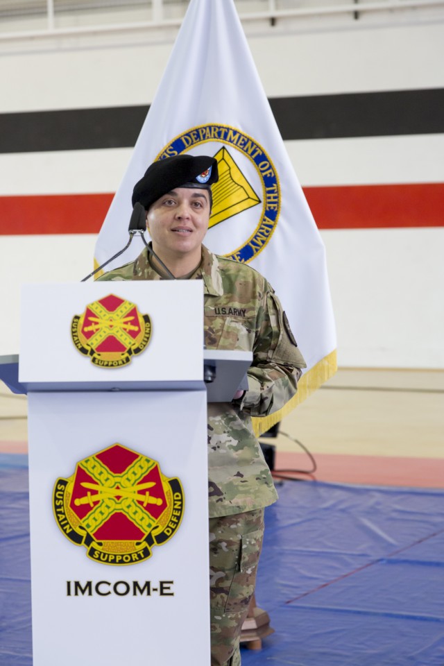 IMCOM-Europe welcomes new command sergeant major