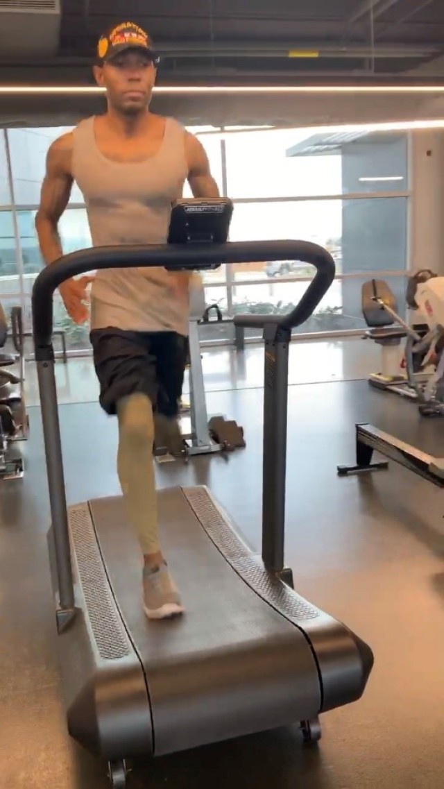 "Tough guy" overcomes brain injury for chance at Army Trials