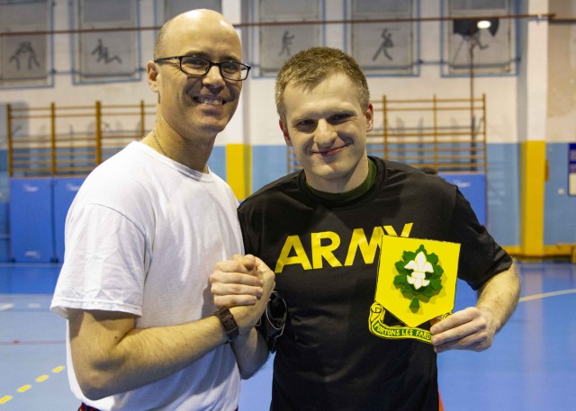 American and Polish soldiers strengthen ties through fustal