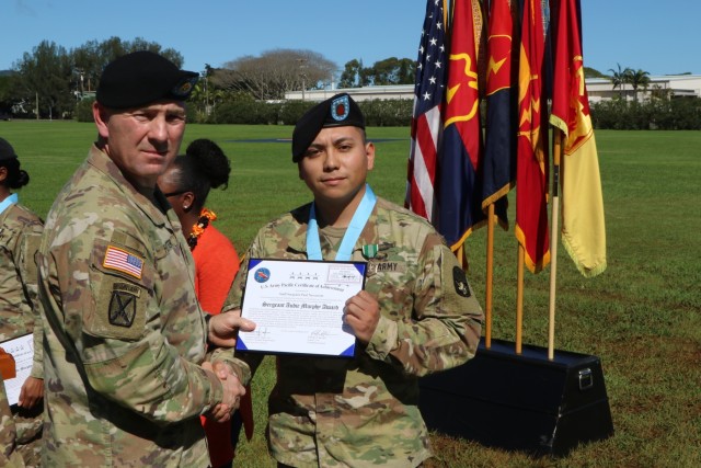 Air Defense Soldier inducted into Sergeant Audie Murphy Club