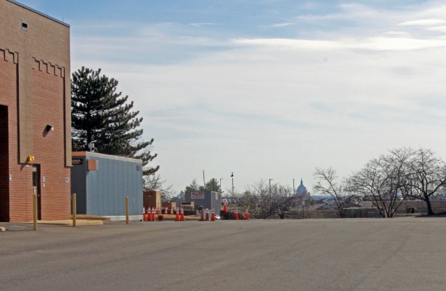 Washington Aqueduct Pilot Study Trailer Outside Nation's Capital
