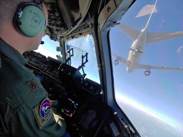 Rainier Wing refuel, train with KC-46