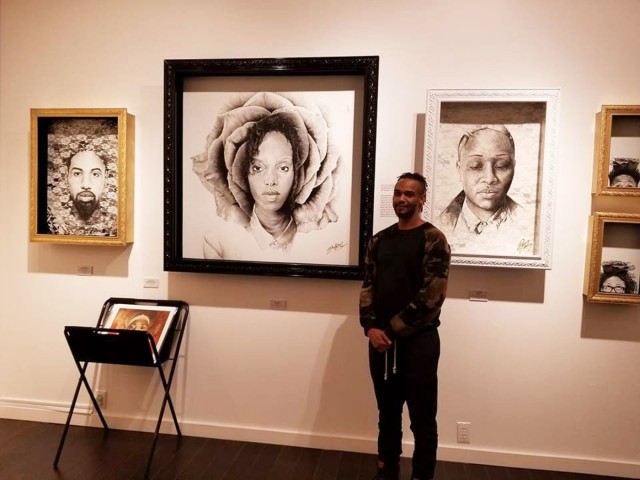 Original works of Jeremy Bell shown at Michael Birawer Gallery