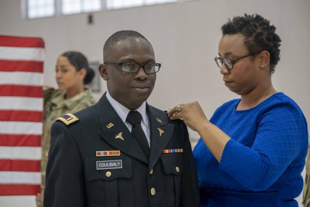 Iron Soldier promoted after earning a direct commission