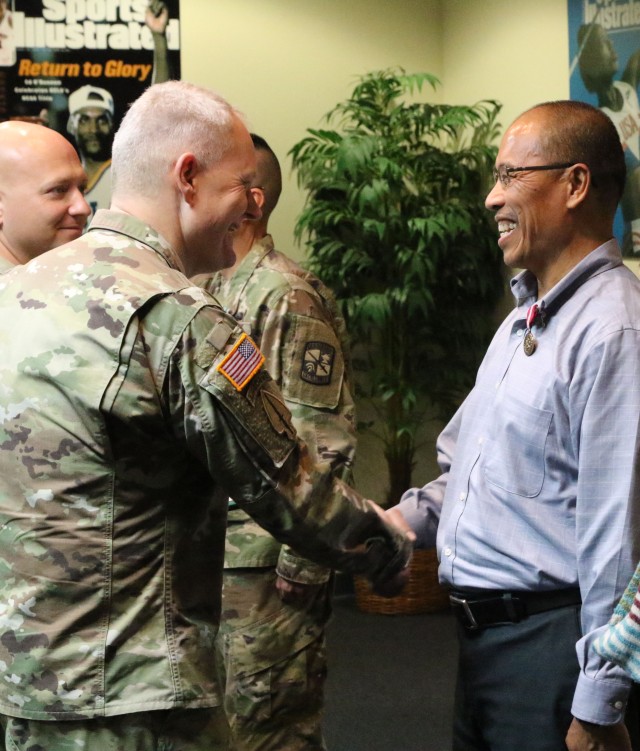 UCLA ROTC instructor awarded Soldier's Medal, staff recognized