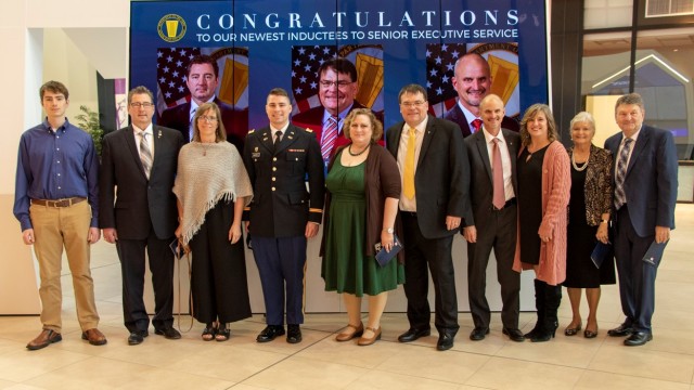 Newest ERDC laboratory directors inducted into the Senior Executive Service