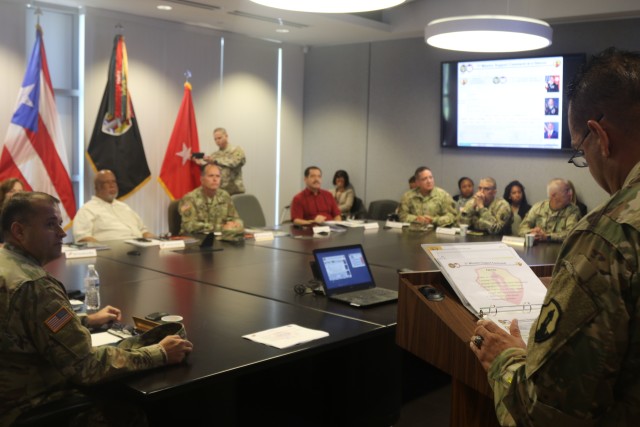 Army Reserve-PR briefs U.S. House Homeland Security Committee Members