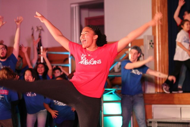 Camp Zama youth put on song-, dance-filled performance with Young Americans troupe