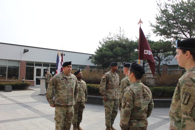 passing of detachment guidon