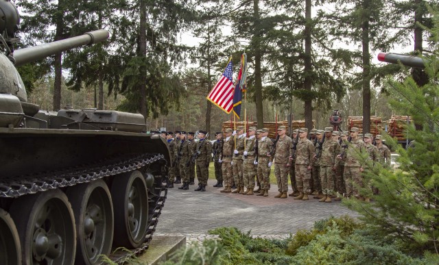 Fighting First Soldiers celebrate 20 years of NATO with Polish 