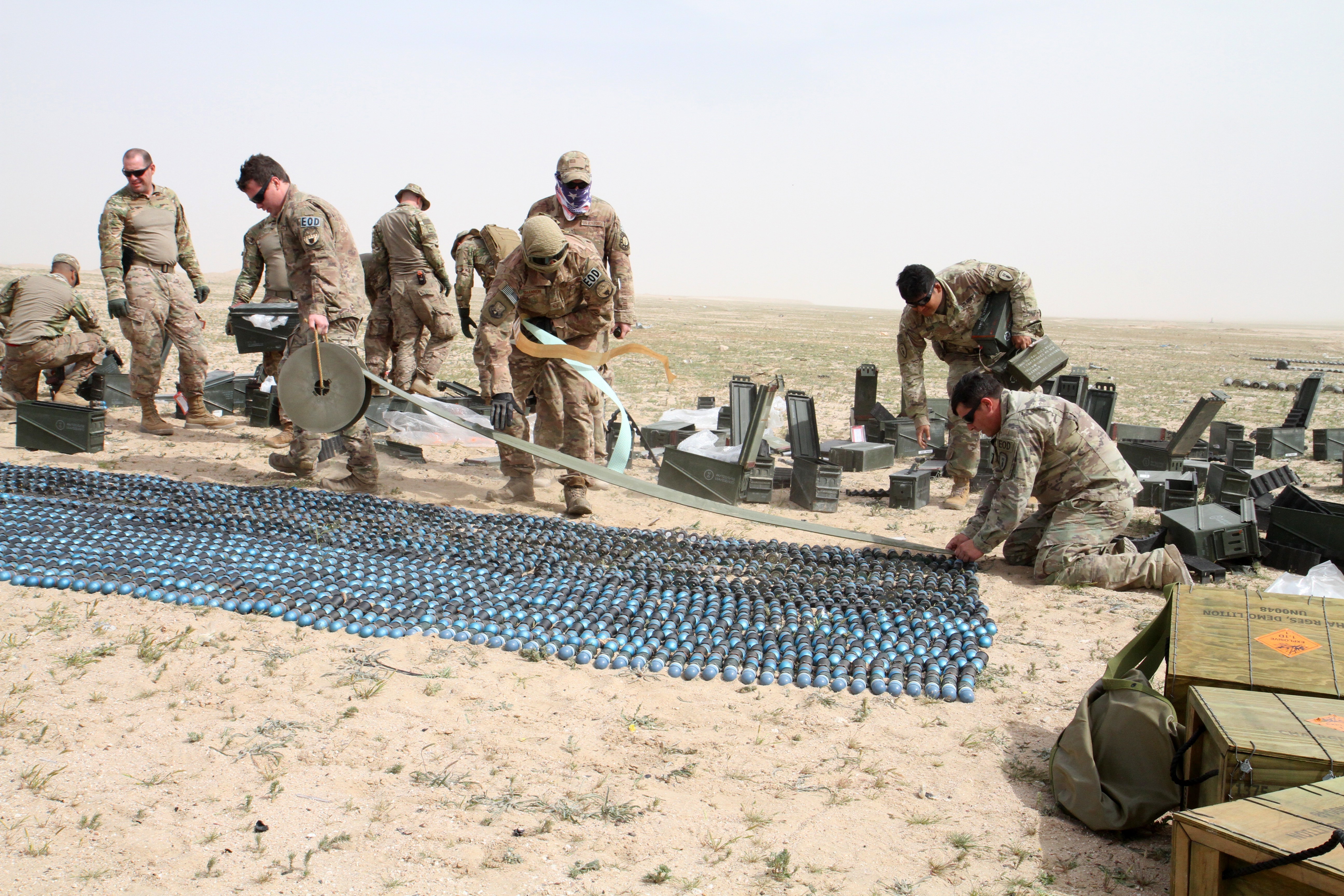 Joint Effort Helps Destroy Unserviceable Ammunition | Article | The United  States Army