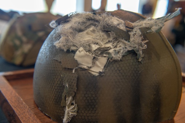 Army returns life-saving helmet
