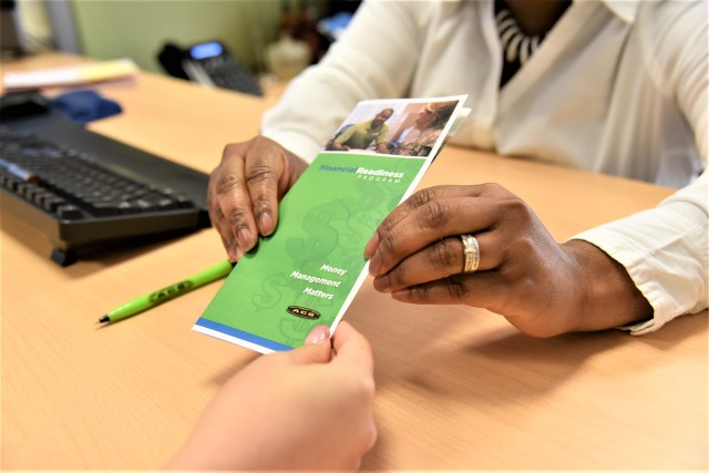 Financial counseling at Army Community Service