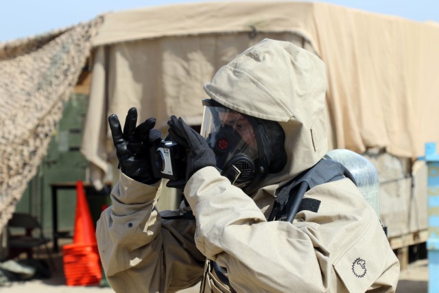 Soldiers share Chemical, Biological, Radiological, and Nuclear techniques and tactics
