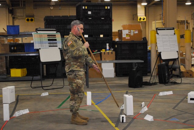 Command uses 'sand box' to prepare for move