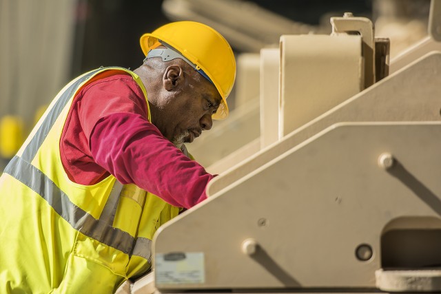 APS-5 Armored Brigade Combat Team equipment set returns to 401st Army Field Support Brigade