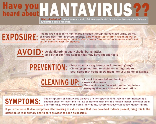 Headed outdoors? Familiarize yourself with Hantavirus