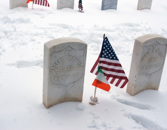 New York National Guard Soldiers, vets honor Civil War Irish Soldiers