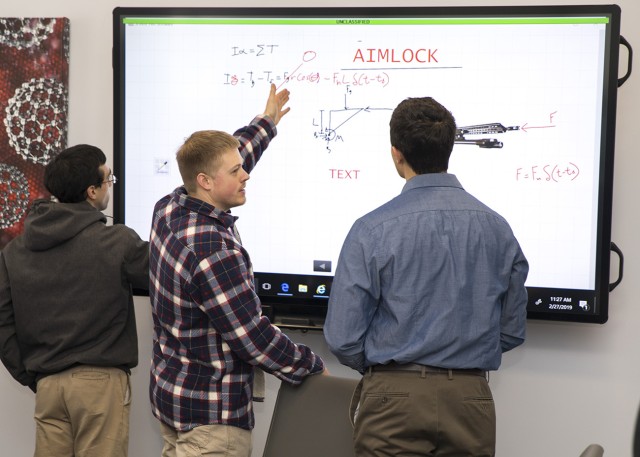 Advanced touch screen aids research at Picatinny Technical Library