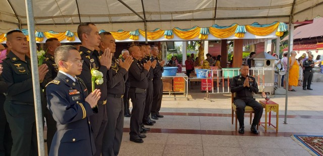 Buddhist chaplain visits Thailand during Exercise Cobra Gold