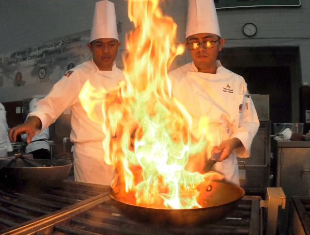 Kitchen heat: culinary specialists serve up their best at training event