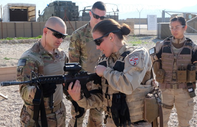 USACE Soldiers participate in multi-national marksmanship