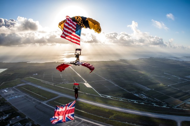 Golden Knights host joint training with other services, British Army