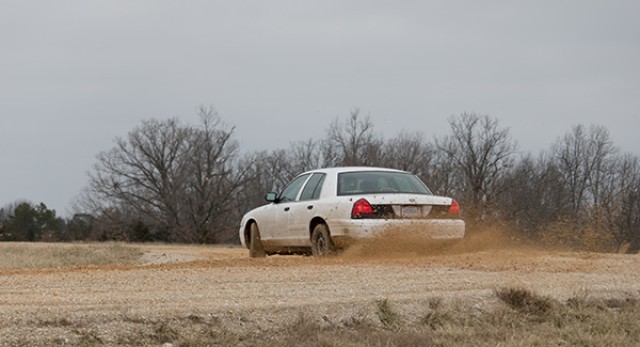 White House Transportation Agency trains at Fort Leonard Wood in Anti-terrorism Evasive Driving Course