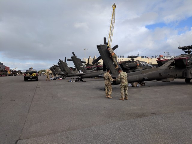 599th facilitates offload at Honolulu Harbor