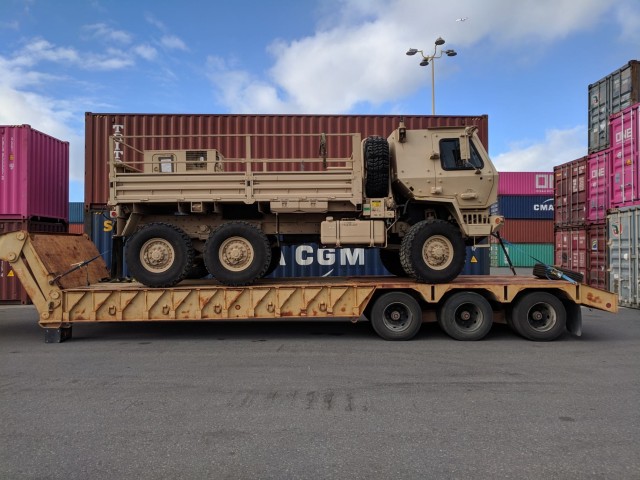 599th facilitates offload at Honolulu Harbor