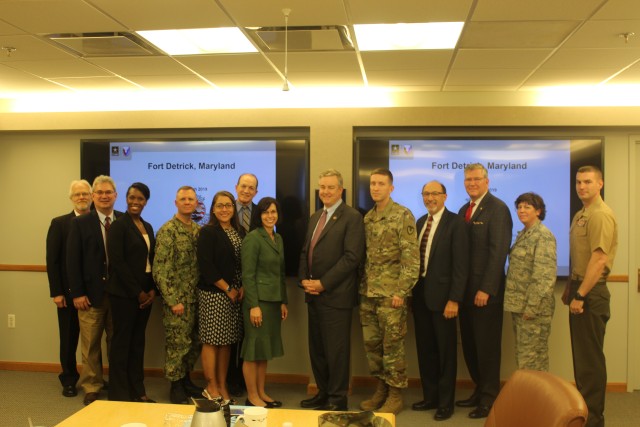 Congressman Trone Visits Fort Detrick to Learn About Our Nation's Security and Life-Saving Medical Research