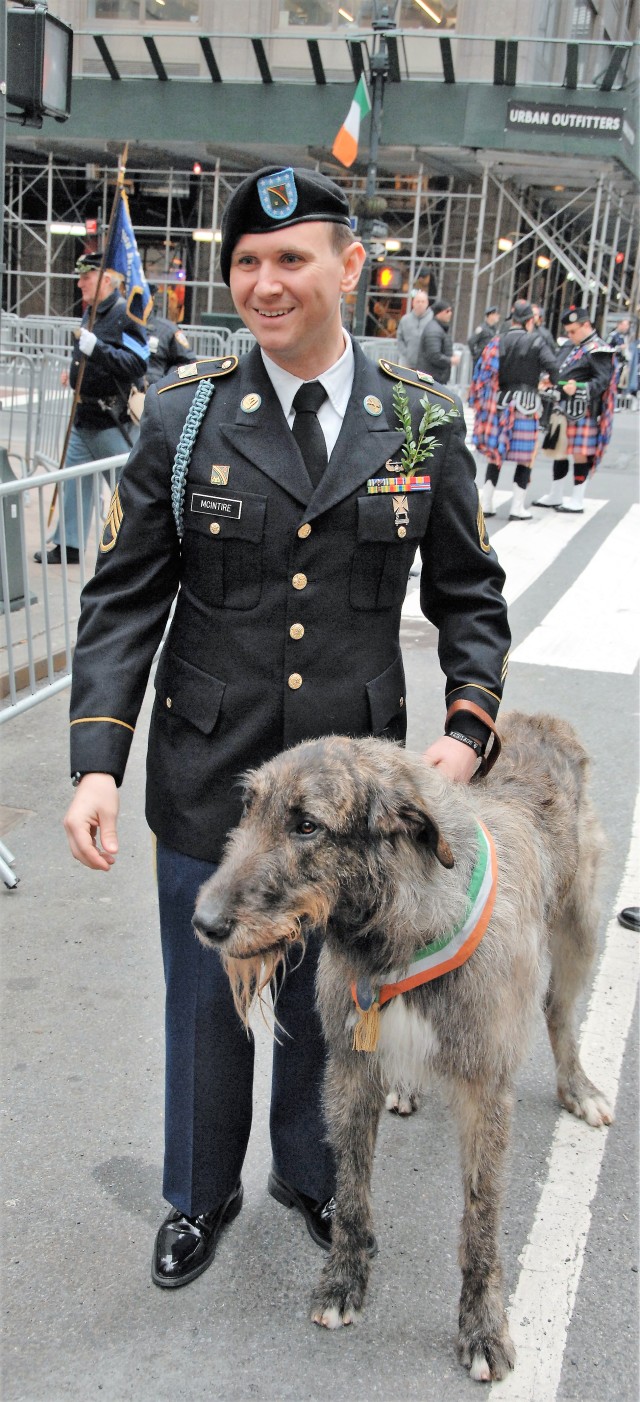 New York National Guard's 'Fighting 69th' leads St. Patrick's Day Parade