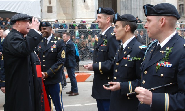 New York National Guard's 'Fighting 69th' leads St. Patrick's Day Parade