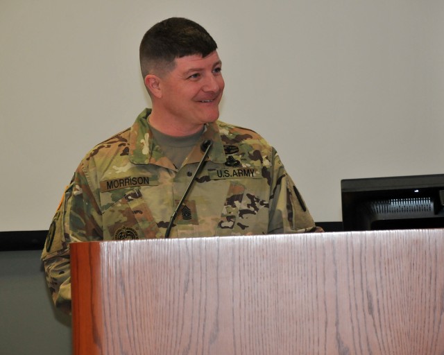 Assumption of Responsibility Ceremony  welcomes JMC senior enlisted leader